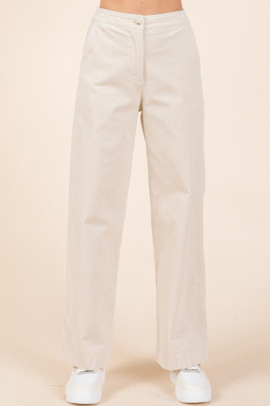 Bone Mittoshop Corduroy Back Elastic Waist Pants 2