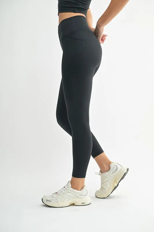 Black Mono B Venice Cloud Light Sculpt High Waisted Leggings 7
