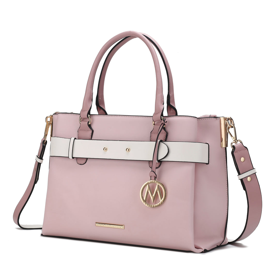 Mkf Jamie Womens Satchel Bag By Mia K