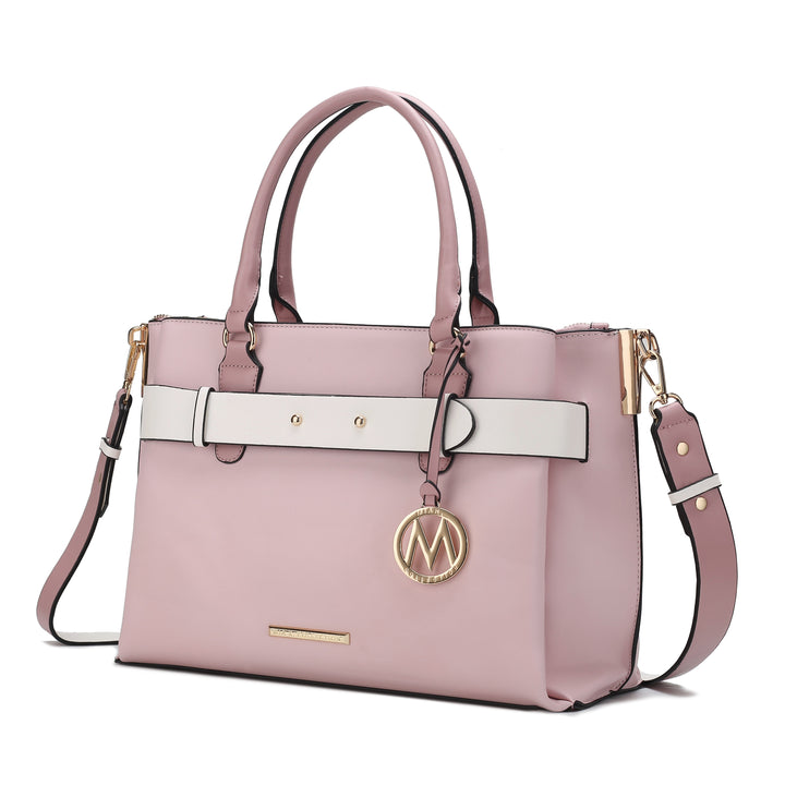Mkf Jamie Womens Satchel Bag By Mia K