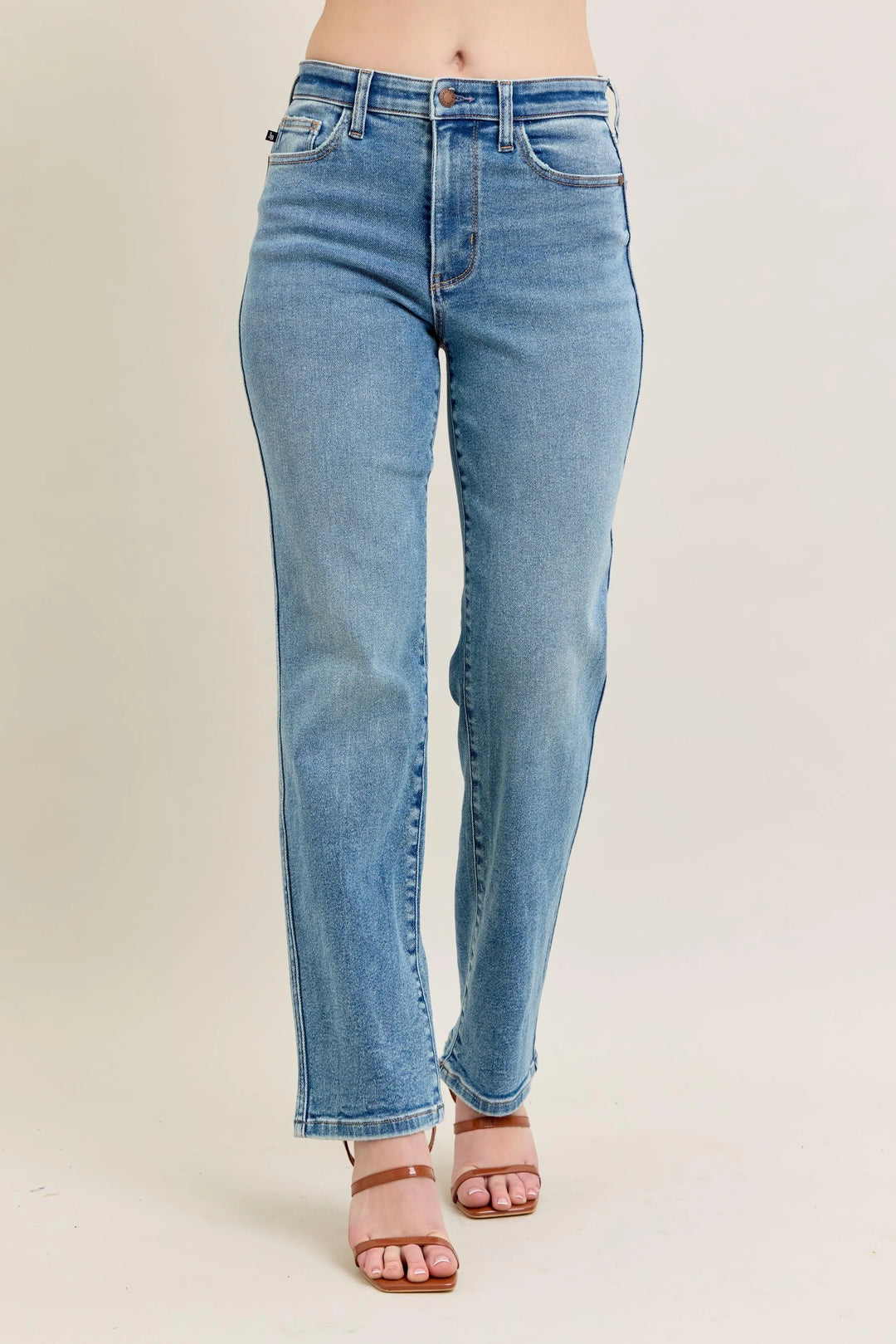 Md Judy Blue Full Size Hw Vintage Straight Jeans Plus Size