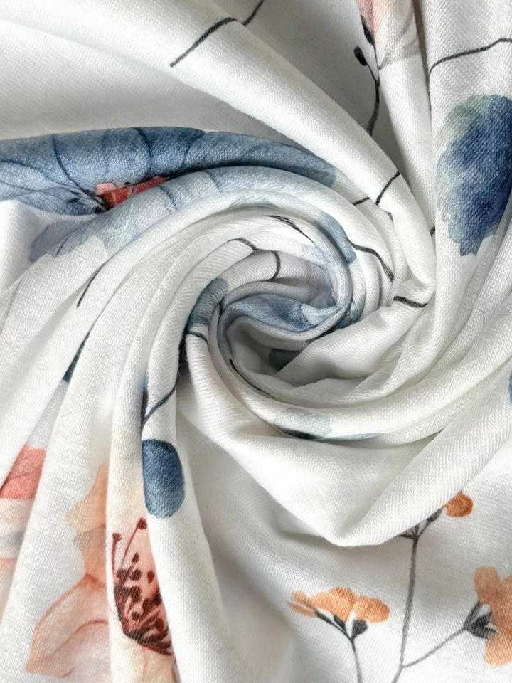 Floral Print Spaghetti Strap Casual Jumpsuit