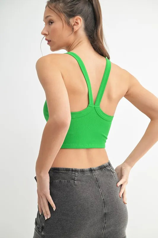 Apple Green Mono B Seamless Solid Cami 7