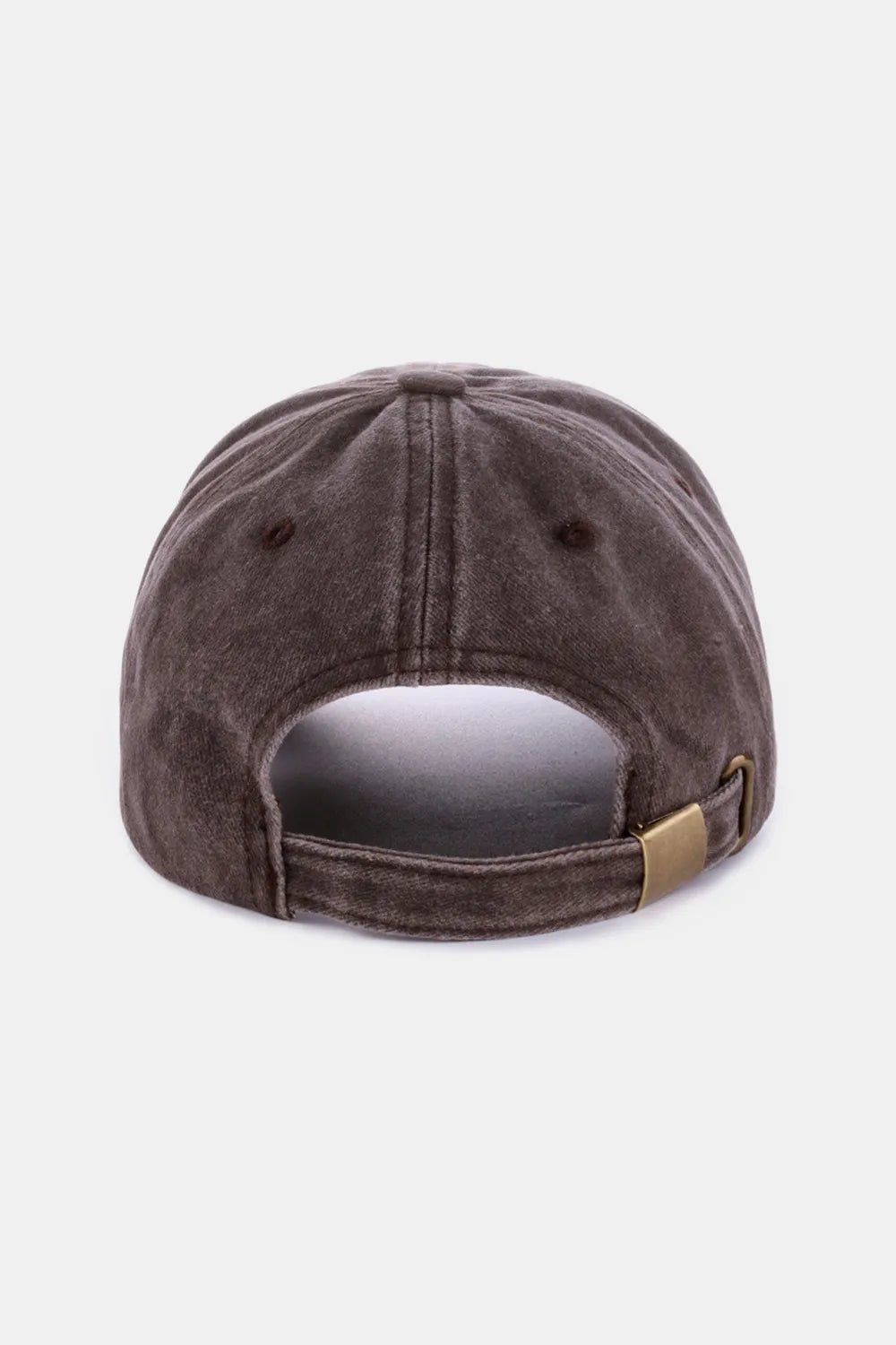 Zenana Washed Atlanta Embroidered Baseball Cap