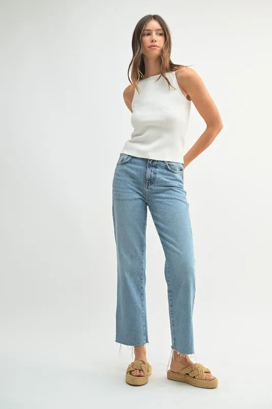 Mable Ribbed Knit Tank 1