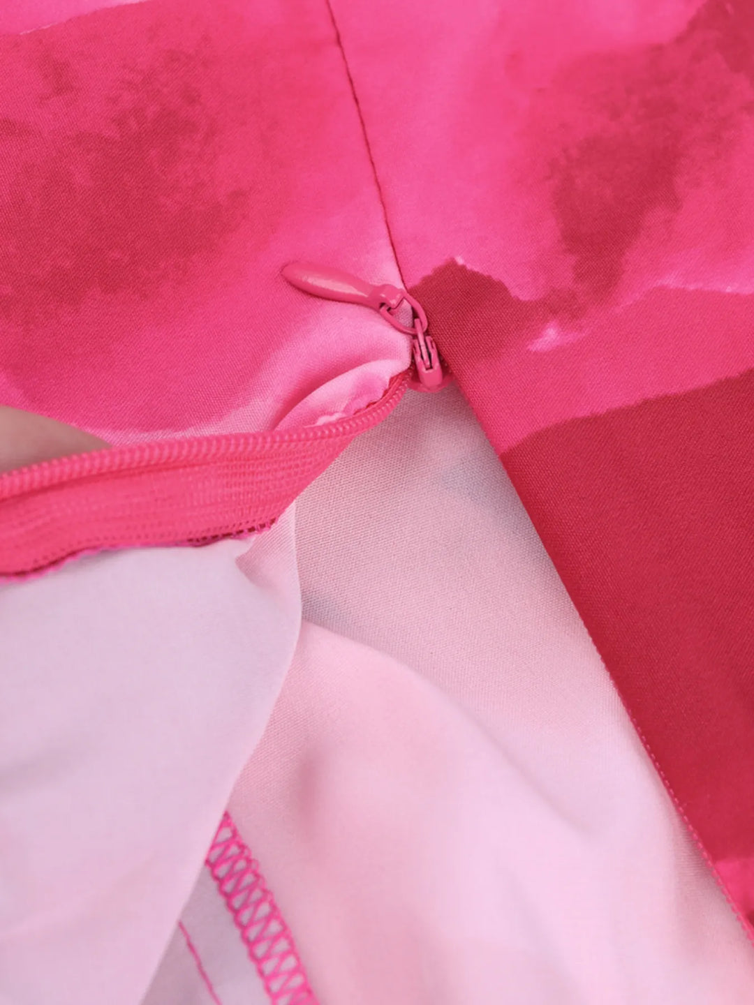 Floral Print Square Neck Wide Leg Jumpsuit