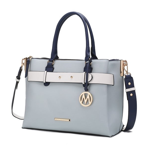 Mkf Jamie Womens Satchel Bag By Mia K