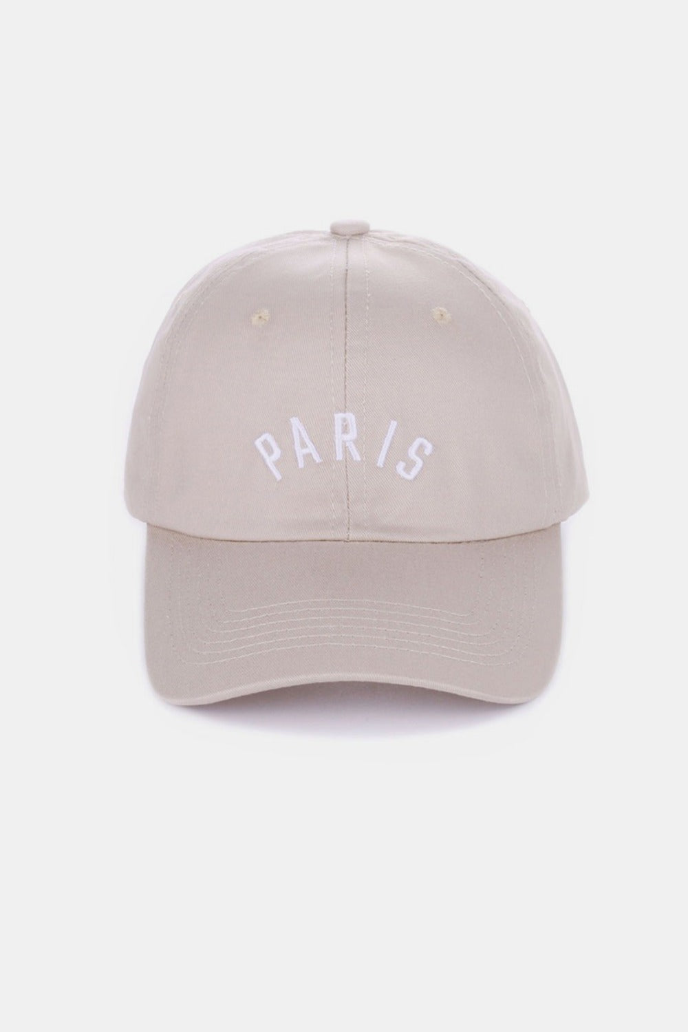 London Ash Mocha Zenana Embroidered City Baseball Cap
