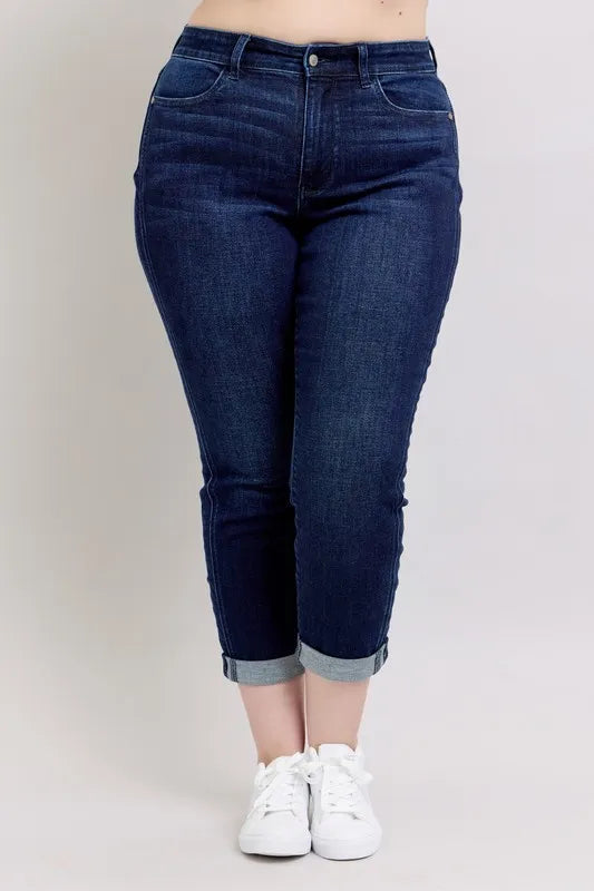 Dk Judy Blue Full Size High Waist Boyfriend Jeans Plus Size