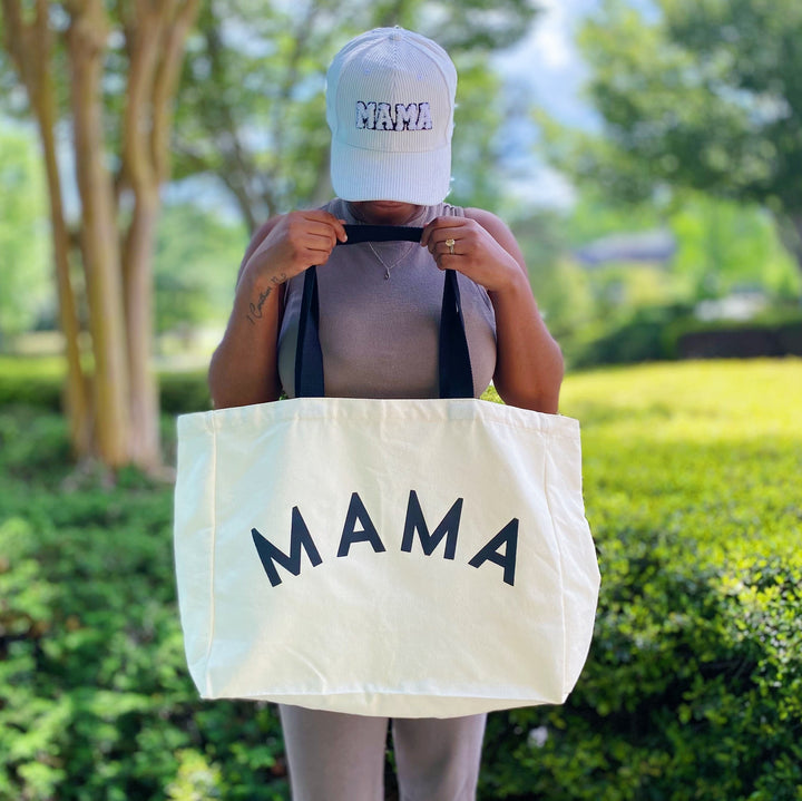 Camel Canvas Mama Canvas Tote