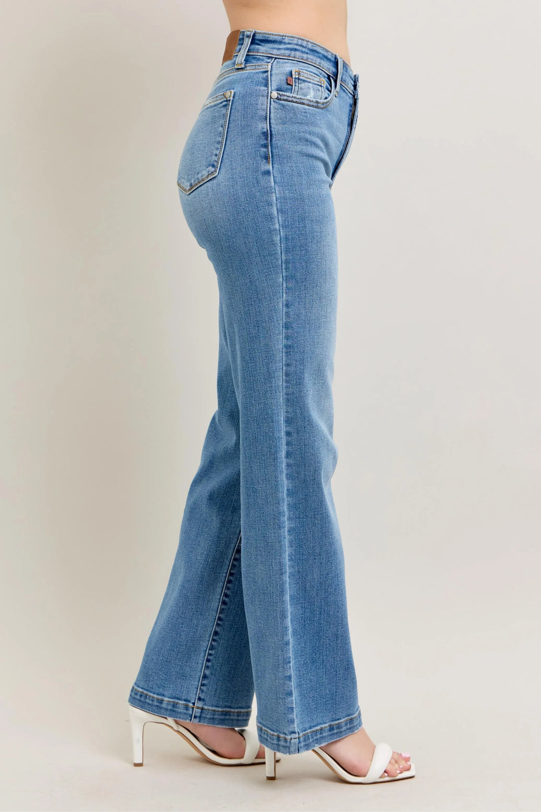 Md Judy Blue Full Size High Waist Straight Jeans Plus Size