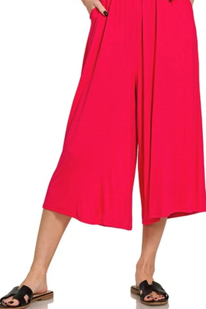 Ruby Zenana Double Layered Strapless Tube Top Jumpsuit