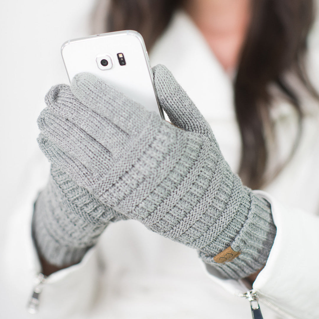 Indi Pink C C® Knit Touch Gloves