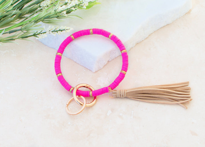 Boho Key Ring Bracelet 1