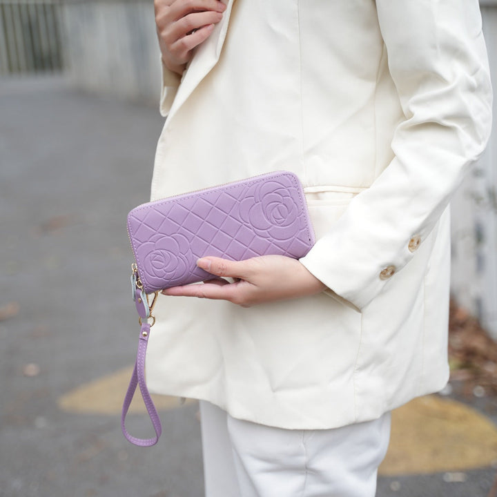 Burgundy MKF Collection By Mia K Honey Wallet