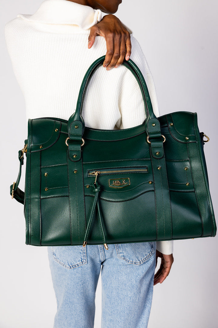 Navy MKF Collection By Mia K Patricia Weekender Bag